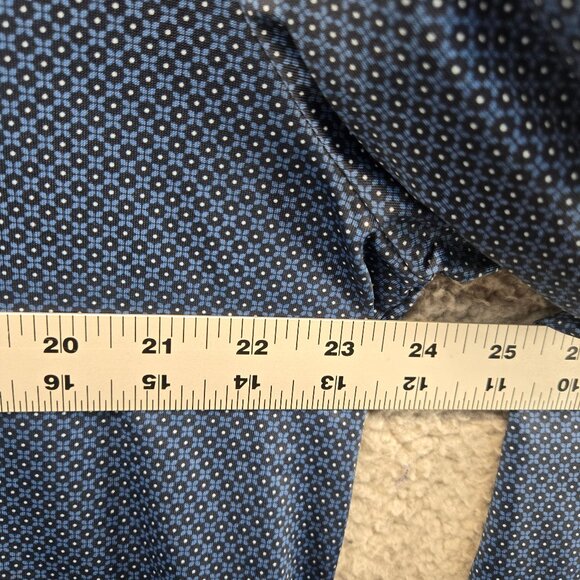 Con.struct  Mens Long Sleeve Shirt  Size XXL 2XL Pullover Dots New - Picture 3 of 6